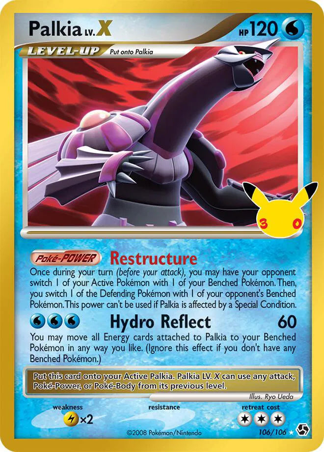 Palkia LV.X 106/106 (30th Celebration: Classic Collection)