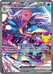 Greninja ex 148/128 (30th Celebration)