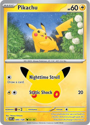 Pikachu 045/128 (30th Celebration)