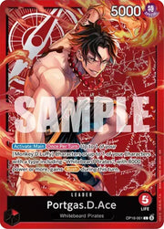 (Ace Deck) Portgas.D.Ace  From (Set Sail Deck Set)
