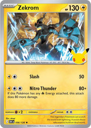 Zekrom - 056/128 - ME: 30th Celebration (30C)