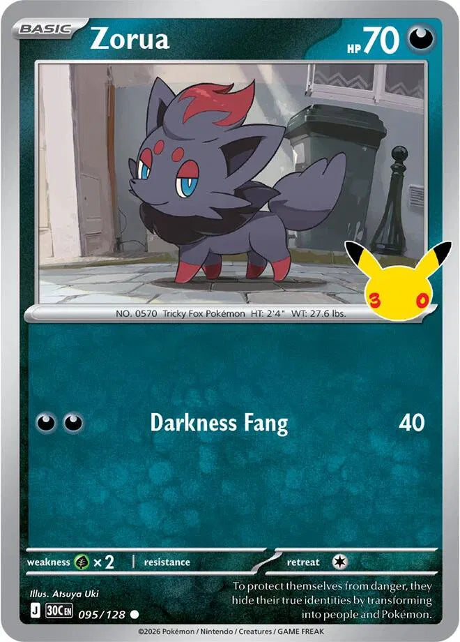 Zorua 095/128 (30th Celebration)