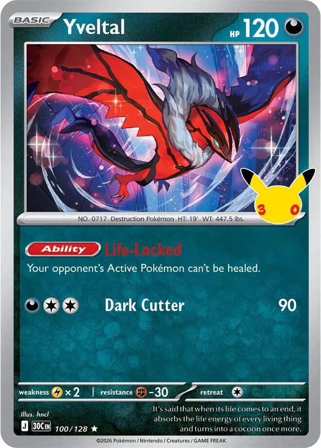 Yveltal 100/128 (30th Celebration)