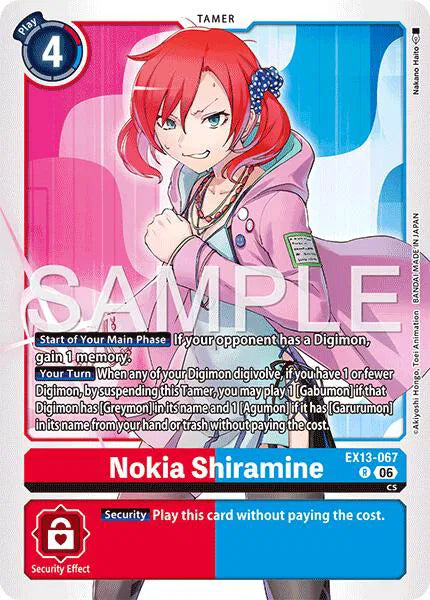 Nokia Shiramine EX13-067 R (Chivalrous XIII)