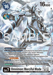 Omnimon: Merciful Mode (Alternate Art) EX13-077 SEC (Chivalrous XIII)