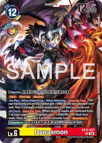 Dynasmon EX13-037 SR (Chivalrous XIII)