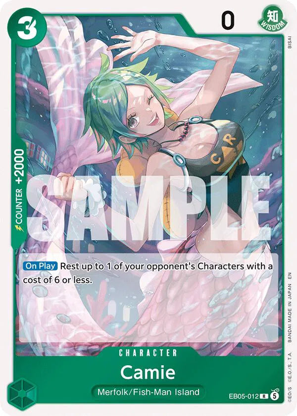 Camie EB05-012 (Extra Booster: One Piece Heroine's Edition Vol. 2)