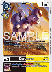 Dorumon EX13-049 R (Chivalrous XIII)