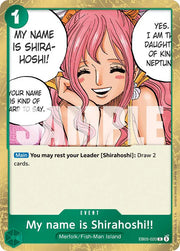 My name is Shirahoshi!! EB05-020 (Extra Booster: One Piece Heroine's Edition Vol. 2)
