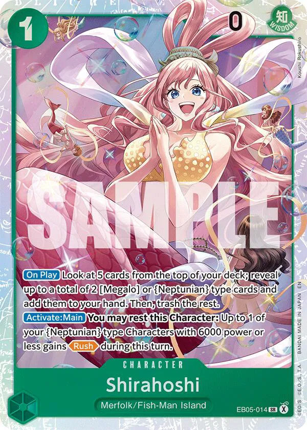 Shirahoshi EB05-014 (Extra Booster: One Piece Heroine's Edition Vol. 2)