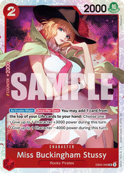Miss Buckingham Stussy EB05-006 (Extra Booster: One Piece Heroine's Edition Vol. 2)