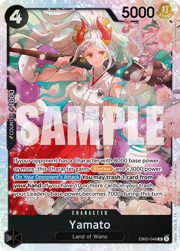 Yamato EB05-046 (Extra Booster: One Piece Heroine's Edition Vol. 2)