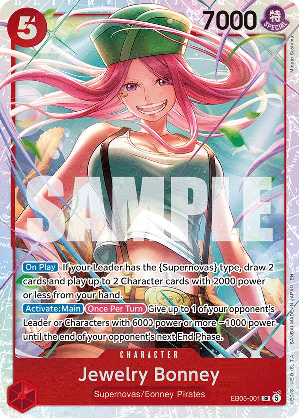 Jewelry Bonney EB05-001 (Extra Booster: One Piece Heroine's Edition Vol. 2)