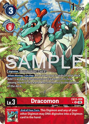 Dracomon (Extended Art) EX13-008 R (Chivalrous XIII)