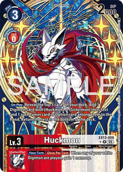 Huckmon (Extended Art) EX13-009 R (Chivalrous XIII)