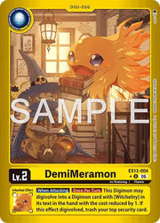 DemiMeramon (Limited Foil) EX13-004 U (Chivalrous XIII)