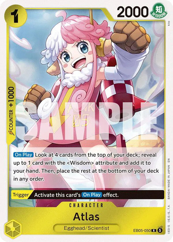 Atlas EB05-050 (Extra Booster: One Piece Heroine's Edition Vol. 2)