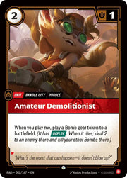 Amateur Demolitionist 001/167 · Normal (Radiance)