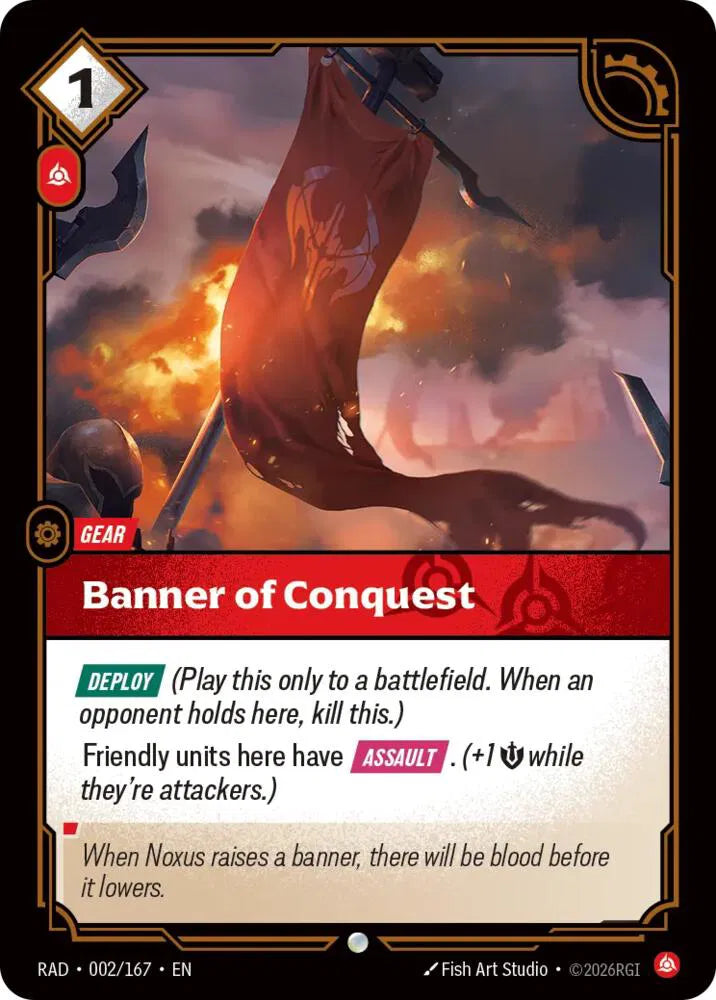 Banner of Conquest 002/167 · Normal (Radiance)