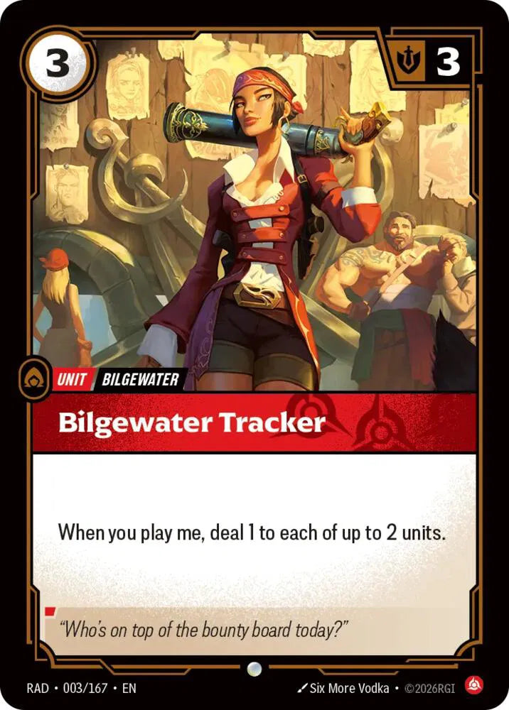 Bilgewater Tracker 003/167 · Foil (Radiance)