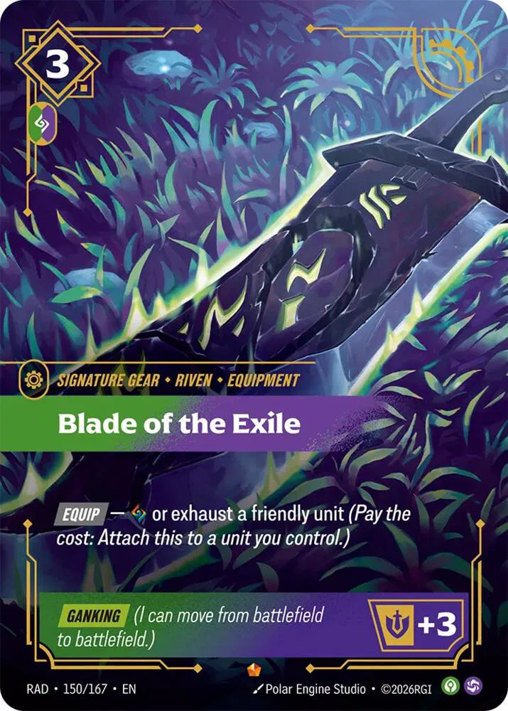 Blade of the Exile 150/167 (Radiance)