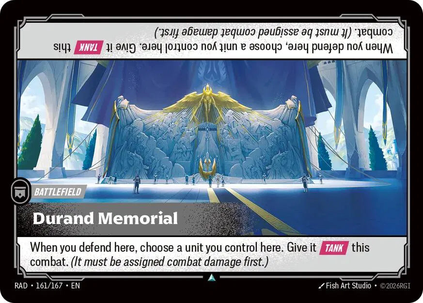 Durand Memorial 161/167 · Foil (Radiance)