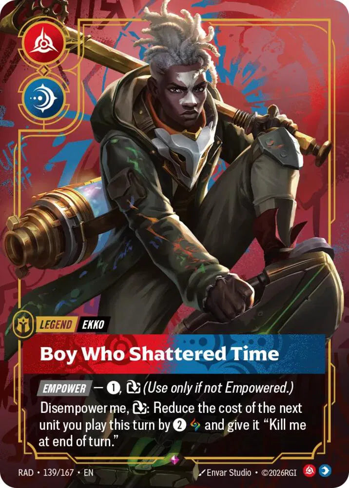 Ekko, Boy Who Shattered Time 139/167 (Radiance)