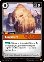 Elnuk Herd 081/167 · Foil (Radiance)