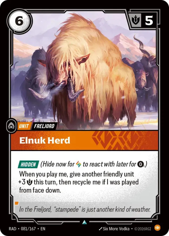 Elnuk Herd 081/167 · Foil (Radiance)