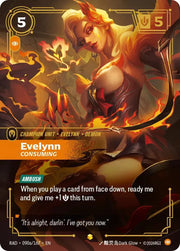 Evelynn, Consuming (Alternate Art) 090a/167 (Radiance)