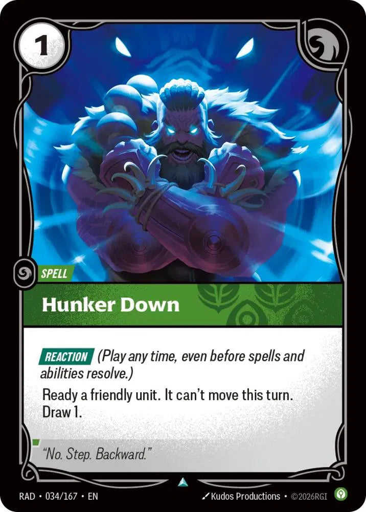 Hunker Down 034/167 (Radiance)