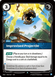 Improvised Projectile 056/167 · Normal (Radiance)