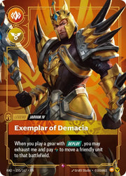 Jarvan IV, Exemplar of Demacia 155/167 (Radiance)