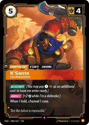 K'Sante, Courageous 086/167 (Radiance)