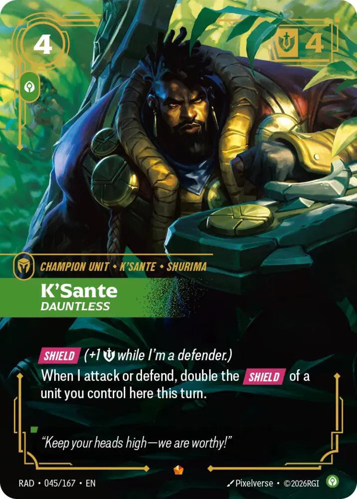 K'Sante, Dauntless 045/167 (Radiance)