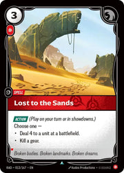 Lost to the Sands 013/167 · Normal (Radiance)