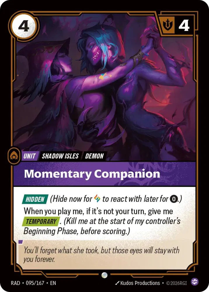 Momentary Companion 095/167 · Foil (Radiance)