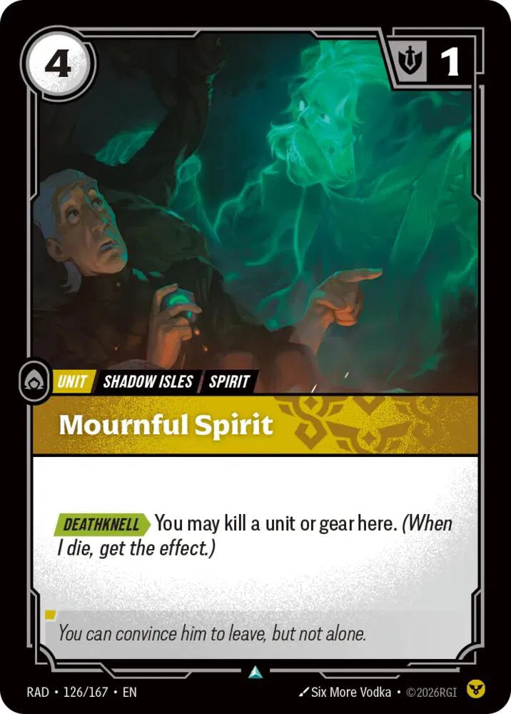 Mournful Spirit 126/167 · Normal (Radiance)