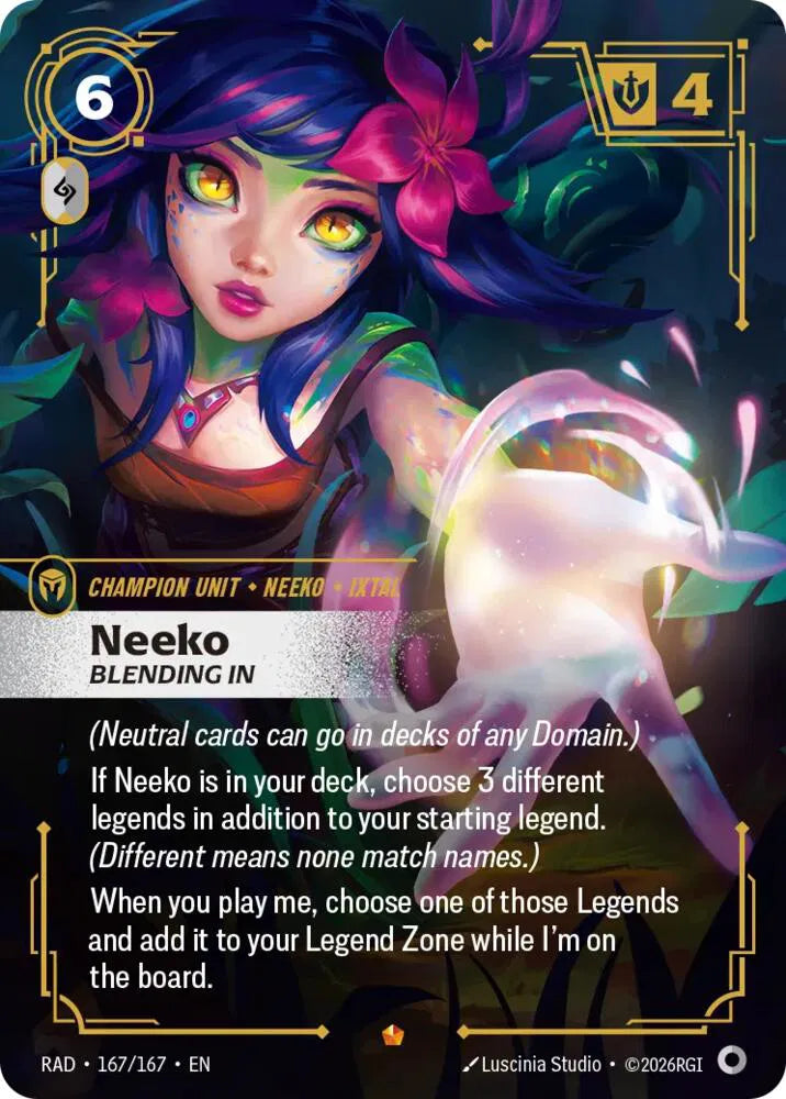 Neeko, Bleeding In 167/167 (Radiance)