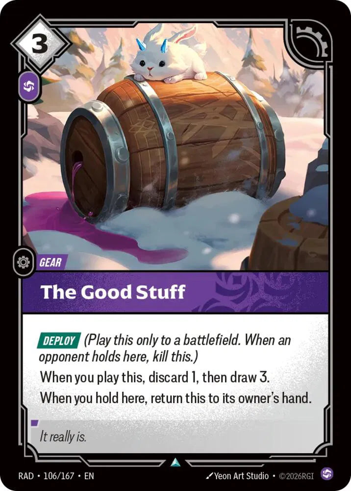 The Good Stuff 106/167 · Foil (Radiance)