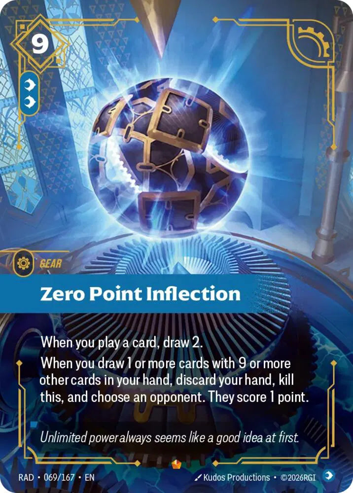 Zero Point Inflection 069/167 (Radiance)