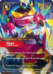 Ziggs, Short-Fused (Alternate Art) 023a/167 (Radiance)