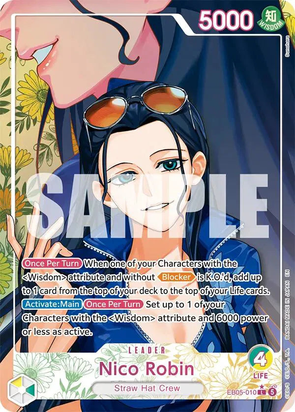 Nico Robin (010) (Alternate Art) EB05-010 (Extra Booster: One Piece Heroine's Edition Vol. 2)