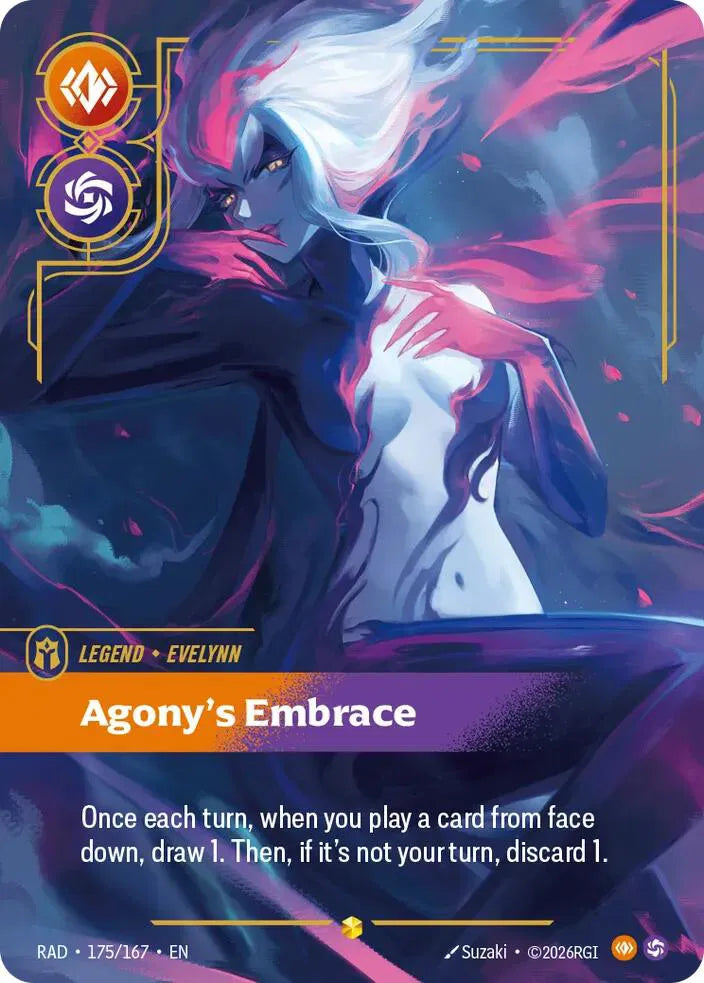 Evelynn, Agony's Embrace (Overnumbered) 175/167 (Radiance)