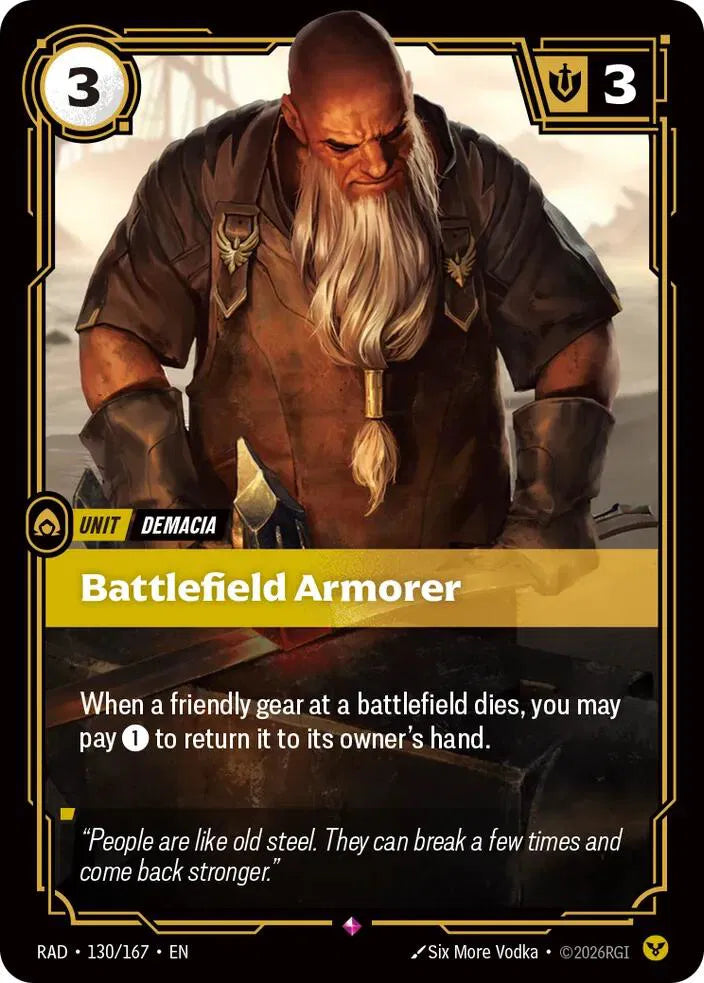 Battlefield Armorer 130/167 (Radiance)