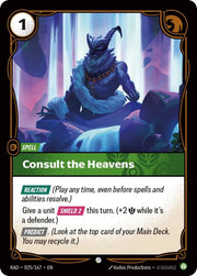 Consult the Heavens 025/167 · Foil (Radiance)