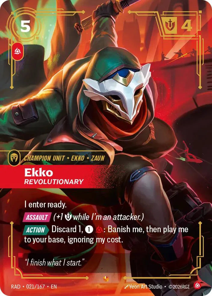 Ekko, Revolutionary 021/167 (Radiance)