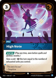 High Note 048/167 · Foil (Radiance)