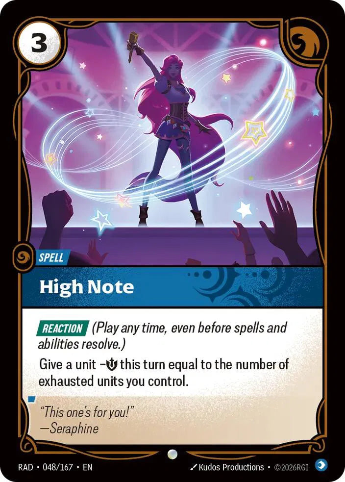 High Note 048/167 · Foil (Radiance)