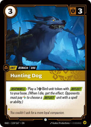 Hunting Dog 119/167 · Normal (Radiance)